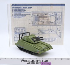 Armadillo 100  Complete GI Joe 1985 Hasbro Vintage Action Figure Vehicle