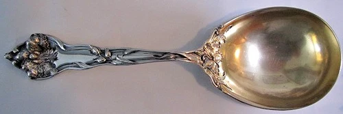 Huge Reed & Barton Art Nouveau Sterling Silver Serving Spoon 185 Grams $10,000