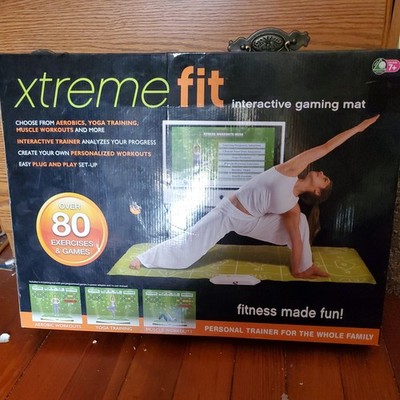 Xtreme Fit Interactive GamingMat over 80 Exercise & Games Yoga Aerobics Mu  