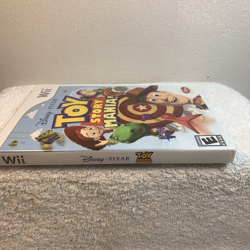 Disney Pixar Toy Story Mania Wii Video Game 3D Glasses & Compete Tested See Pics - Picture 19 of 19