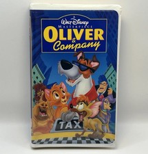 Oliver Company VHS 1996 Disney Video Tape Masterpiece VTG Clamshell Nearly New