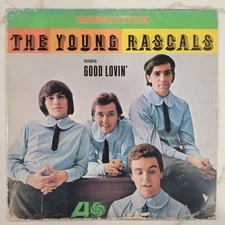 The Young Rascals - Self Titled Debut Vinyl LP - 1966 - Atlantic SD 8123
