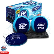 The Ultimate Water Skip Balls, Water Bouncing Ball for Swimming Pool, Beach T...