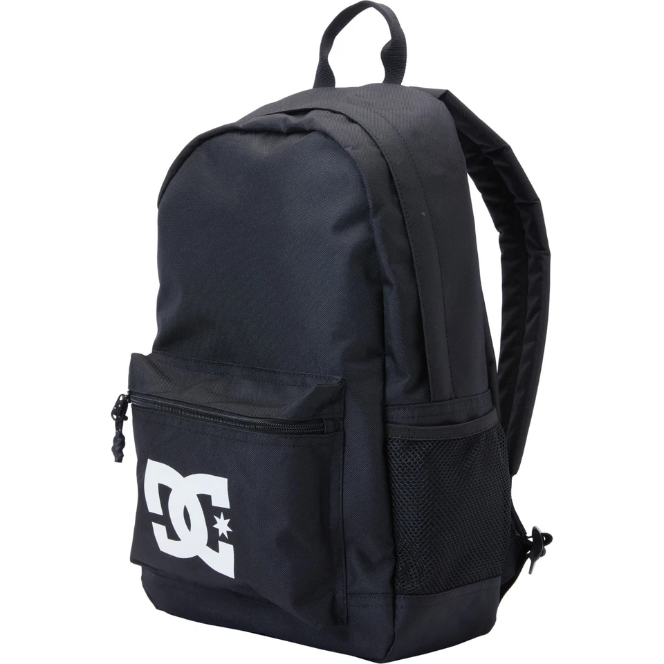 Mochila escolar DC Shoes para hombre bolsa de níquel 20L - negra - talla única Foto 3 de 4