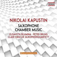 Audio Cd - Nikolai Kapustin - Saxophone Chamber Music - Capriccio -D- Neu