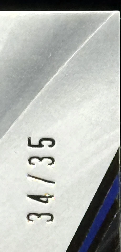 Dylan Cozens 2021-22 Upper Deck Ultimate Collection #24 Gold 34/35 - Buffalo! - Image 3 of 4