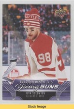 2023-24 Upper Deck Extended Series UD Canvas Young Guns Ilya Solovyov READ b3q
