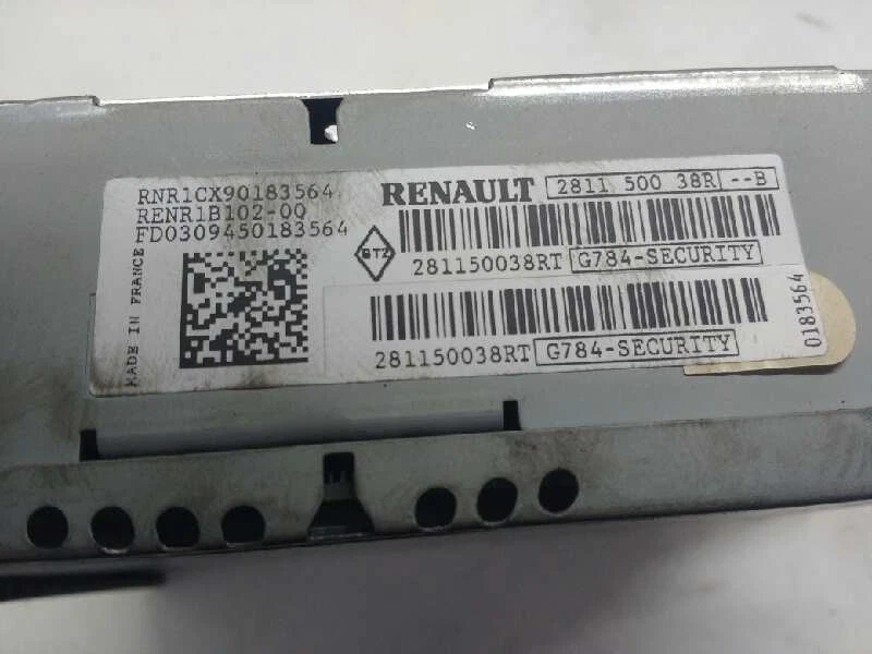 281150038R radio RENAULT CLIO III AUTHENTIQUE 2007 836101 - Imagen 3 de 4
