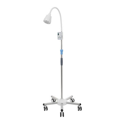 Lampada da esame luce led cinque gambe mobile altezza regolabile - Foto 12 di 18