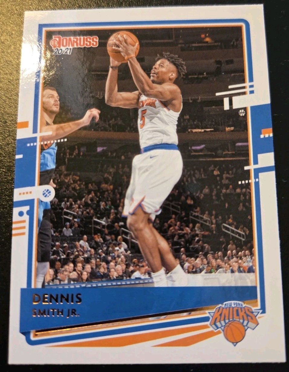 2020-21 Panini Donruss Basketball Dennis Smith Jr. #99 New York Knicks