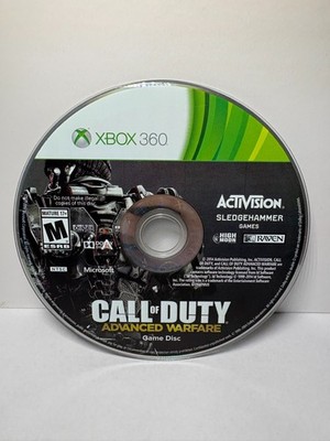 call of duty advanced warfare game disc xbox 360 Working Disk only (untracked)