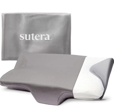 Sutera Dream Deep Pillow Case - Silver Threaded Antimicrobial Pillow Case - New