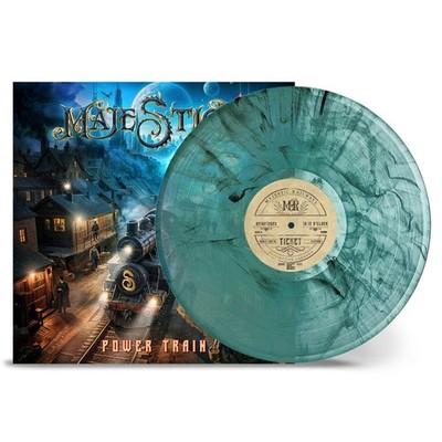 Majestica: Majestica: Power Train (Turquoise & Black Smoke Vinyl) -   - (LP / P