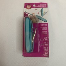 Boye 4 in 1 Crochet Tool Set of 2 US D F H J 3.125mm 3.75mm 5mm 5.75mm