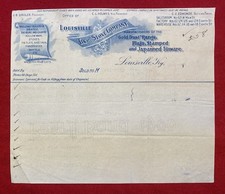 1905 (?) **TIN & STOVE COMPANY, INC.** LOUISIANA, KENTUCKY {GRAPHIC} BILLHEAD!