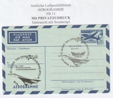 &Ouml;sterr.Aerogramm zu S 5,-- mit Privatzudruck gebraucht mit Sonderstpl. RR( 50)