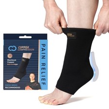 Achilles Support Sock   Silicone Gel Support for Tendonitis, Injury Recovery ...