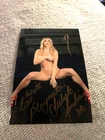 Playboy Playmate JULIET AMELIA Signed 4x6 SEXY Photo AUTOGRAPH 1D