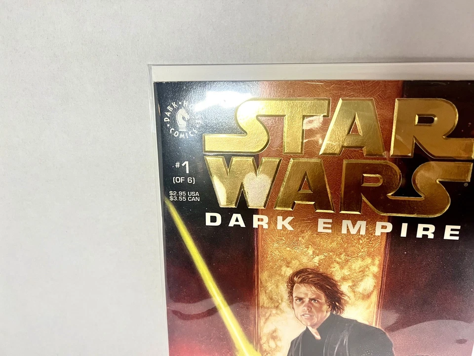 STAR WARS DARK EMPIRE GOLD FOIL EDITION SET #1-#6 LIMITED EDITION 1/5,000 - Image 3 of 4