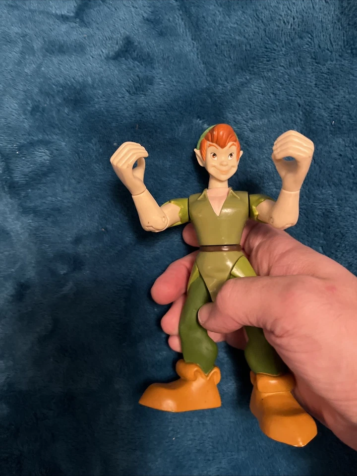 Figura de acción grande Peter Pan Disney Adventurer 6" articulada 1999 Foto 3 de 4