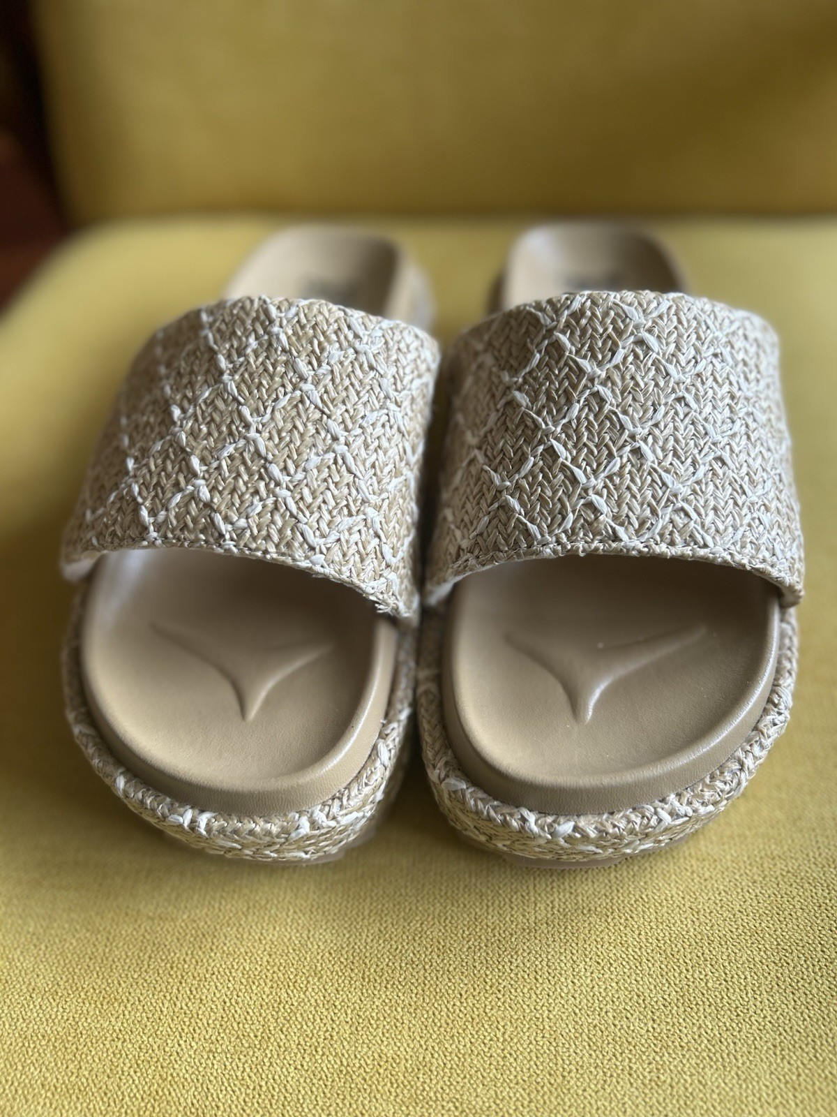 APL Ciabatte ASOS nuove tessuto naturale taglia 5