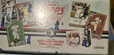 2026 TOPPS SERIES 1 BASEBALL EASTER TIN BOX MLB 3 EGGS SEALED NEW - Factory Seal