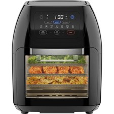 5 in 1 Air Fryer Oven with Rotisserie 10L 1800W 17 Presets Air Fry Dehydrator