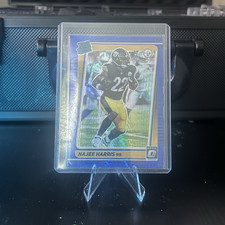 Panini Donruss Optic Rated Rookie Najee Harris #213 Blue Hyper Prizm Steelers