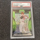2019 Panini Prizm - Mike Trout #192 Lime Green Donut Circle Prizm /199