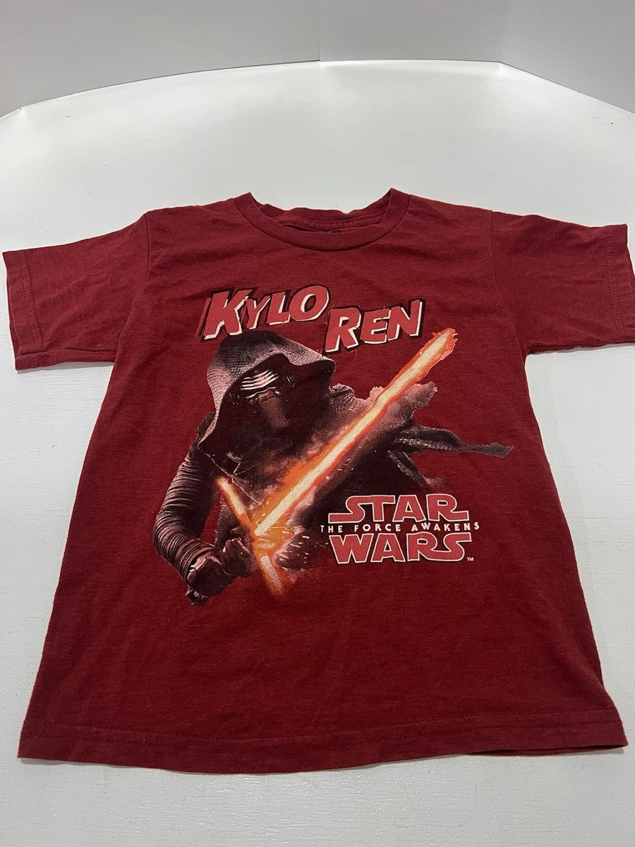 Star Wars Boys Short Sleeved T-Shirt Black Kylo Ren DE