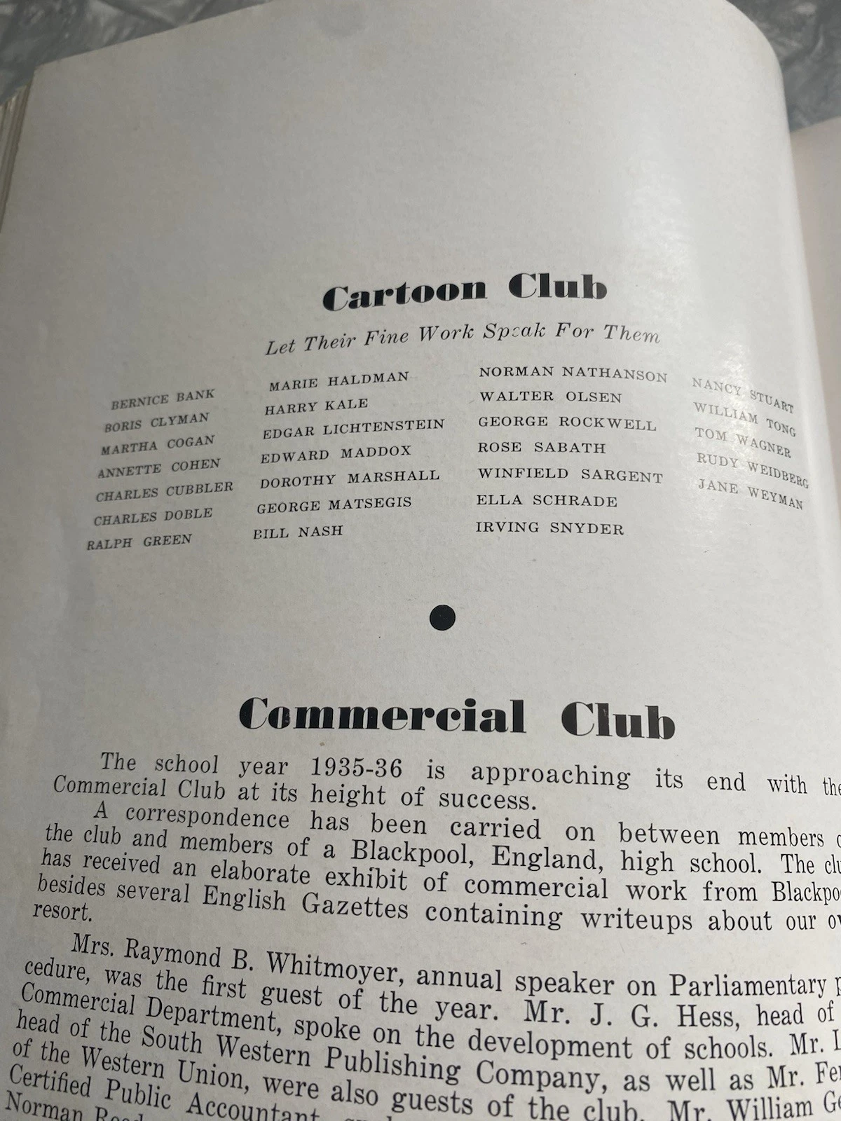 George Lincoln Rockwell 高校イヤーブック スカース - 画像2/6