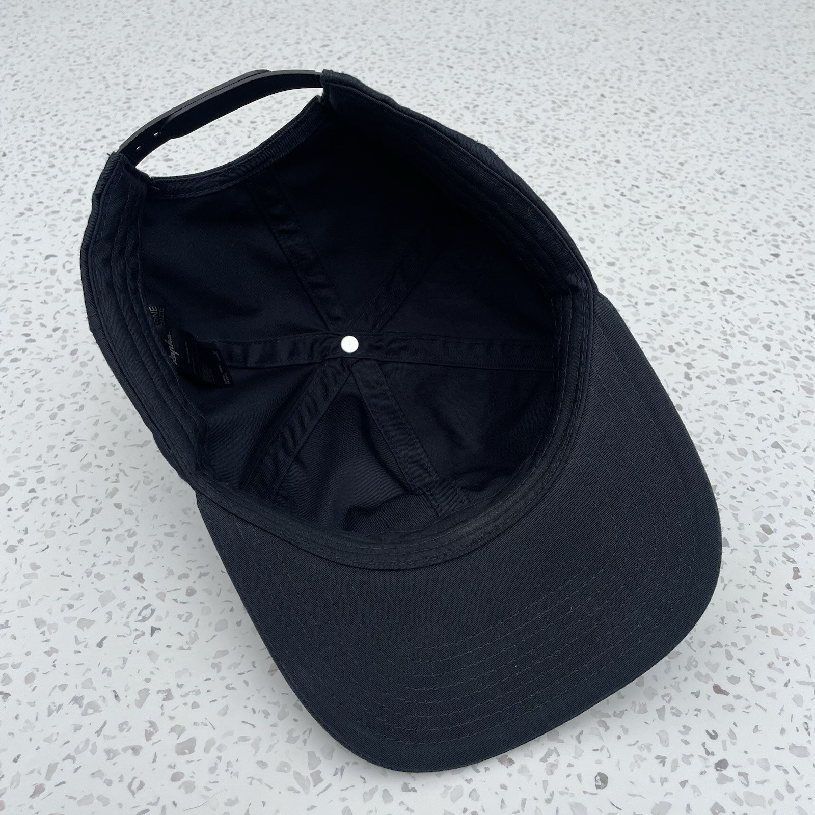 Rapha Trail 6 Panel Hat Black SnapBack Cycling Ca… - image 4