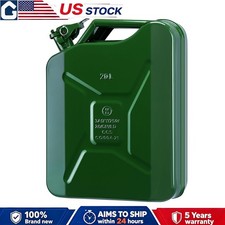 5 Gallon 20l Metal Gas Can Jerry Cans For Gasoline With Spout Handle