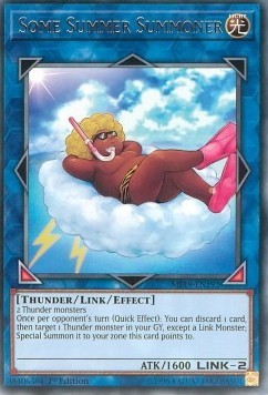 YuGiOh Some Summer Summoner MP19-EN192 Rare Englisch NM 1st