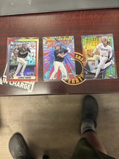 2025 Bowman’s chrome James Wood mojo  #bcp-91,#132 #90CB-15 also Bowman RC 7/lot