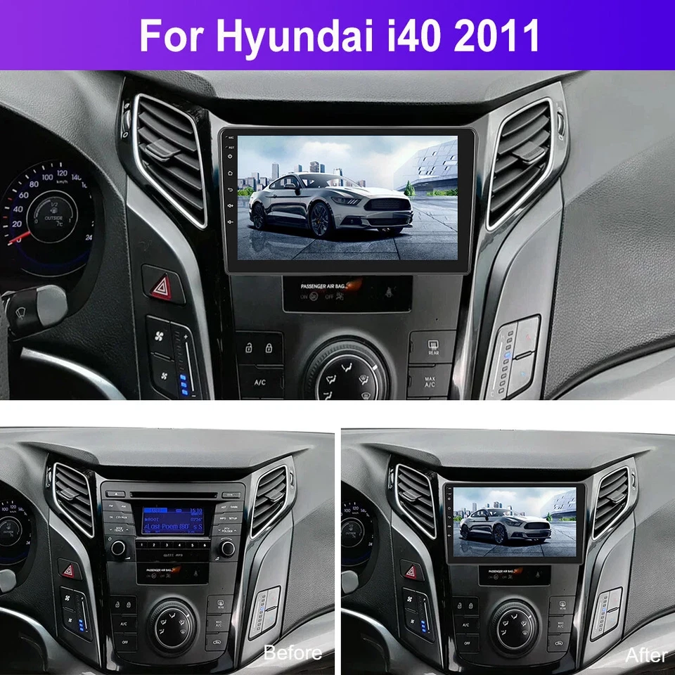 Für Hyundai i40 2010-2021 Android 14 CarPlay Autoradio Navi GPS CANBUS 6GB+128GB - Bild 2 von 4
