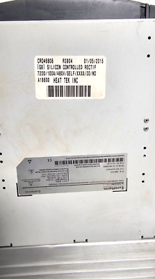 Eurotherm 7200S 25A / 500V Smart Controller w/ enclosure Heat Sink