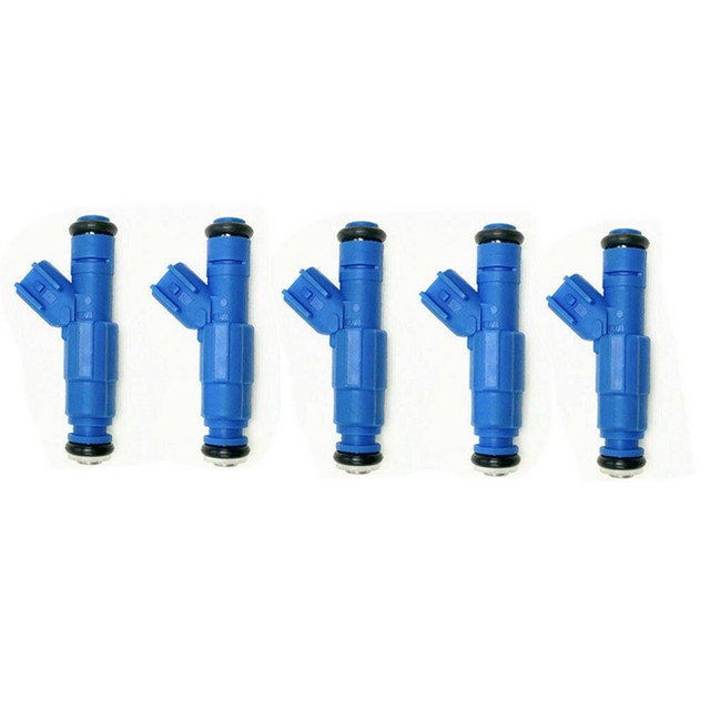 Standard Fuel Injectors Set (5) 9470229 for VOLVO S60 V70 2.4l Flow