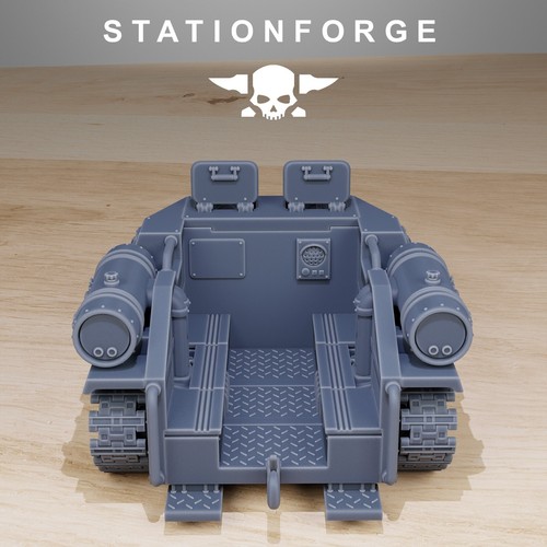 Imperial Tankette of the Grim Guard, Death Division, Chimera Korps No Trailer - Picture 6 of 9