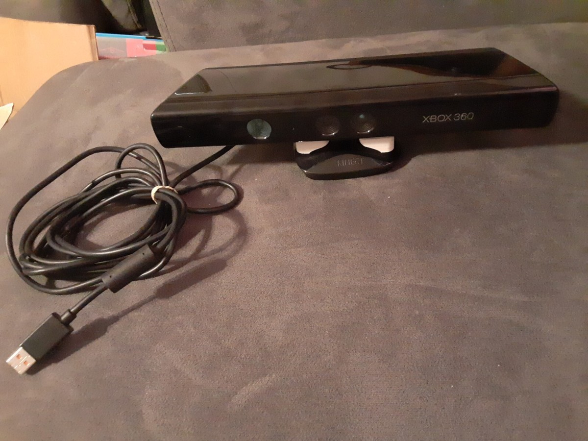 Microsoft XBOX 360 Kinect Sensor Bar Model 1473 Black - Tested! W