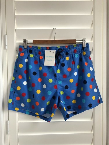 Pantalones cortos de natación Happy Socks para piscina fiesta para hombre cisnes azules cocodrilo playa - Imagen 11 de 12
