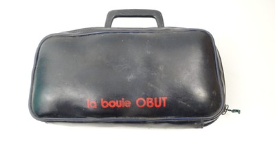 Valise De 8 Boules De Pétanque OBUT - 72 Mm, Différents Poids + 2 Cochonnets