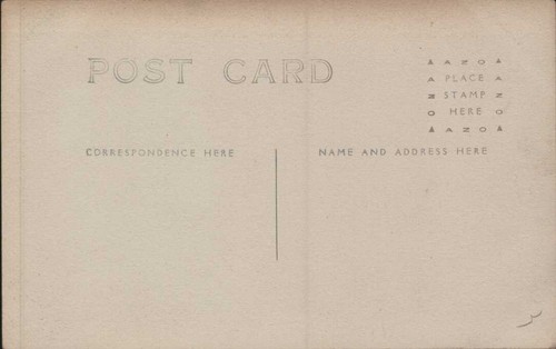 GOSHEN IN IND COLLEGE AZO REAL PHOTO postcard RPPC - Picture 2 of 2