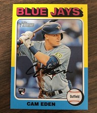 2024 Topps Heritage High Number Cam Eden Mini RC
