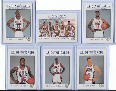 1992 US OLYMPIC DREAM TEAM (11) CARD SET ~ MICHAEL JORDAN 1992 US OLYMPIC DREAM TEAM (11) CARD SET ~ MICHAEL JORDAN