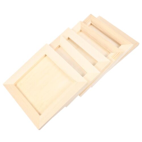 6 Unfinished Wood Picture Frames for DIY Arts & Crafts-IL - 第 1/12 張圖片