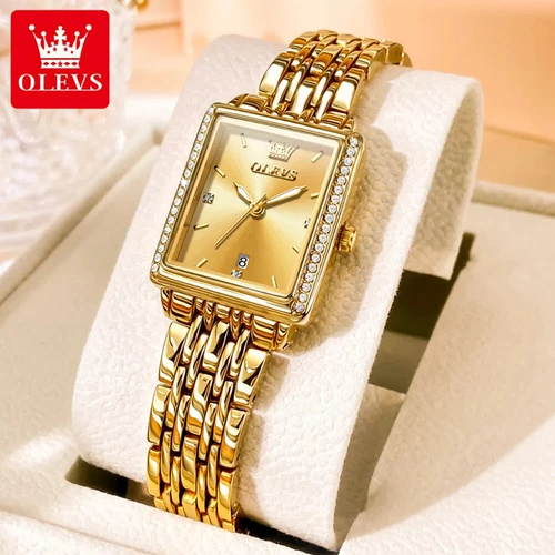 OLEVS Waterproof Luminous Quartz Watch Women Stainless Steel Strap for Ladies - Picture 26 of 29