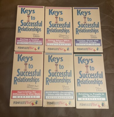 Keys To Successful Relationships By Littauer Personality Plus VHS Set of 6 New
