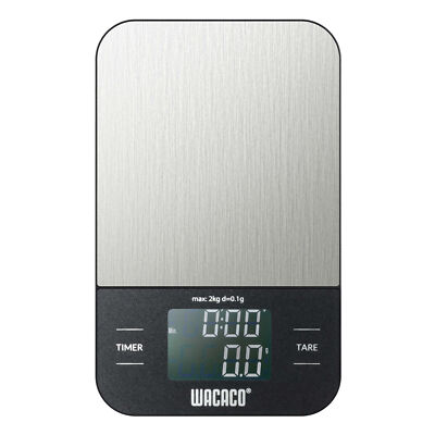 Wacaco Exagram Kaffeewaage bis 2 kg, Timer, Tara, beleuchtetes Display, Espresso