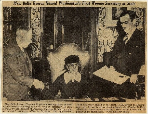 1939 Washington Statehood Sc 858 signed Governor & other notables to Wunder - Image 3 of 4